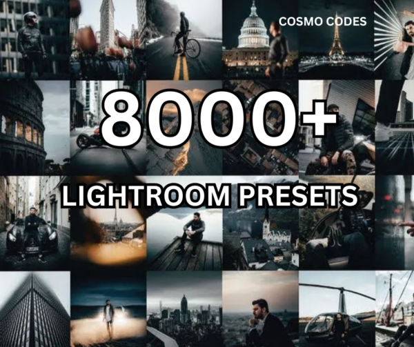 8000+ LIGHTROOM PRESETS